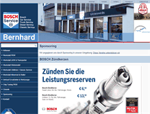 Tablet Screenshot of boschservicebernhard.de